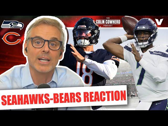 Seahawks-Bears Reaction: Geno Smith beats Caleb Williams in ROUGH WATCH | Colin Cowherd NFL