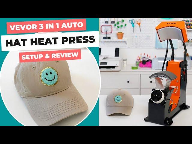 Is It the Best Affordable Hat Press Machine for Crafters? Vevor 3 in 1 Auto Hat Press Honest Review