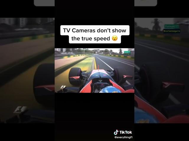 TV Cameras Don't Show How Fast F1 Actually Is 