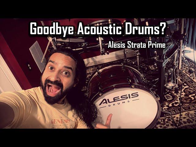 Replacing my Tama Starclassic acoustic drums with the Alesis Strata Prime