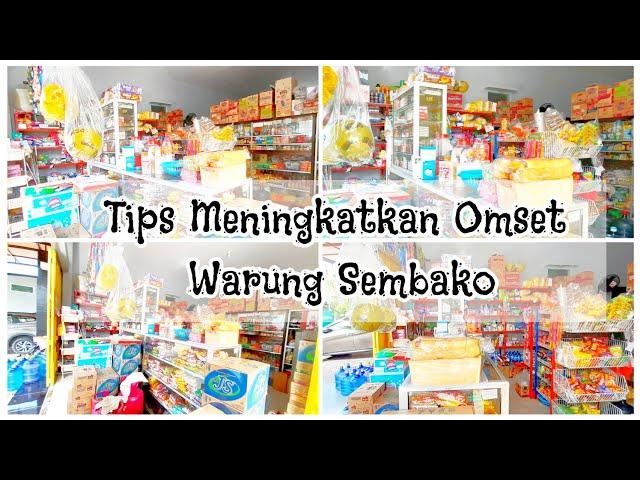 CARA AGAR TOKO KITA LARIS DAN UNTUNG GEDE • WARUNG SEMBAKO  @RillaCemerlang