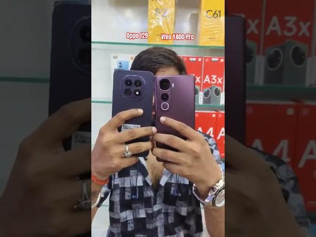 Vivo Y400 Pro Vs Oppo f29 Camera Comparison 