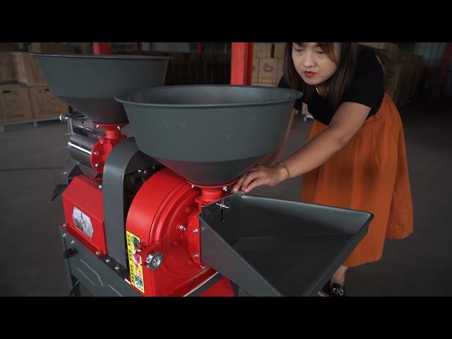 2in1 mini rice mill | combined rice mill