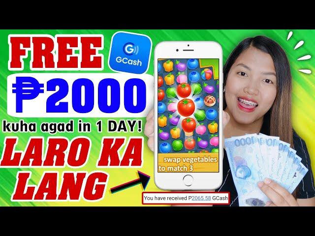 FREE UNLIMITED P2000 SA GCASH! KUHA AGAD IN 1 DAY! JUST HARVEST FRUITS