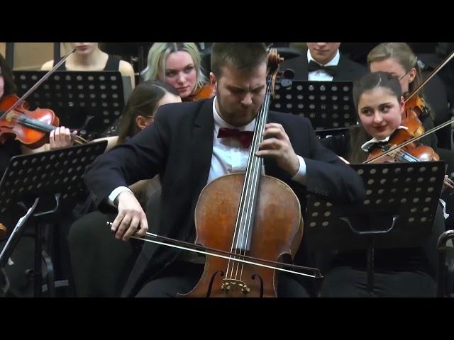 David Popper - Hungarian Rhapsody, Op.68 | Modest Mentsinskyy - cello, Tetiana Lysenko - conductor