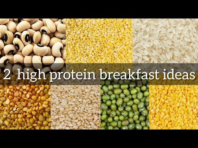 Healthy Breakfast ideas | Healthy Breakfast Recipes | 2 High Protein Breakfast Recipes