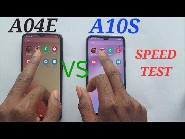Samsung A04e Vs Samsung A10s. Speed Test.
