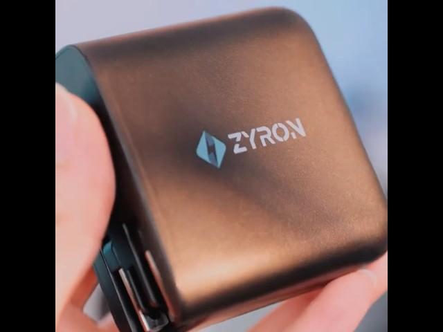 Unboxing the Zyron 100W Travel GaN Charger – A Must-Have!