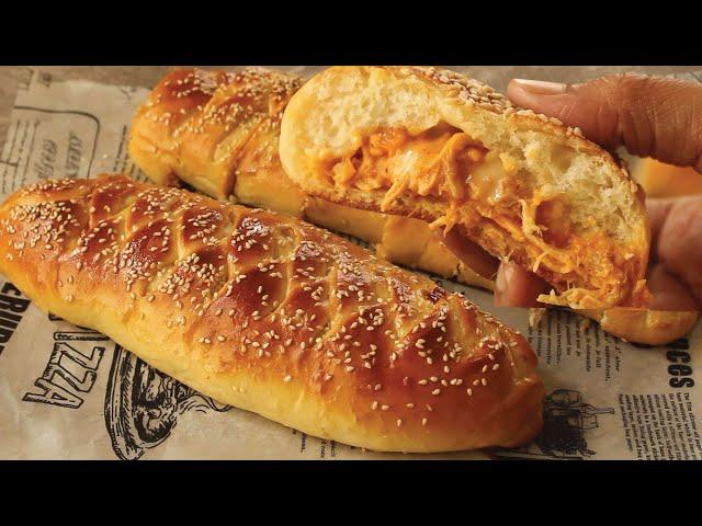 Best Twisted Chicken Bread  Recipe By Chef Hafsa