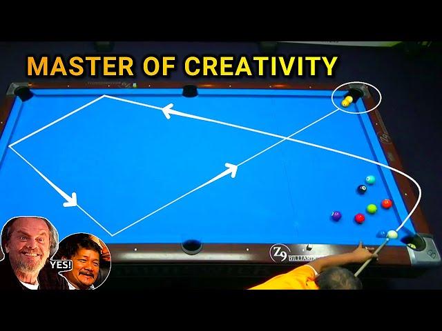 Efren "BATA" Reyes - THE MASTER OF CREATIVITY