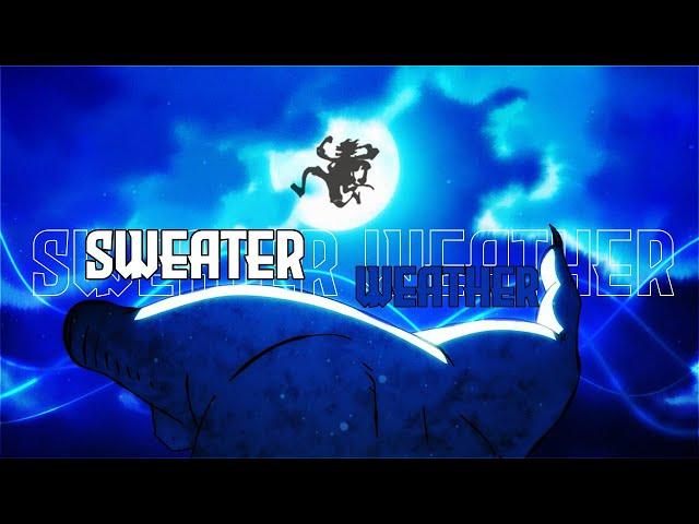 One Piece -Luffy vs Kaido [Amv] - Sweater Weather- Part 3