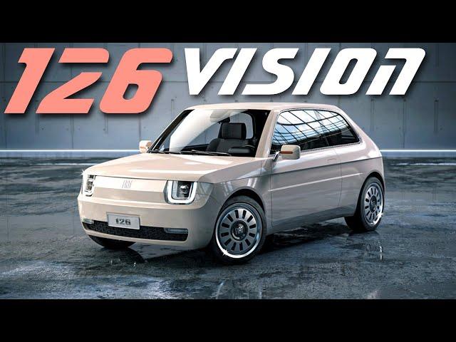 New 2023 FIAT 126 Vision Concept