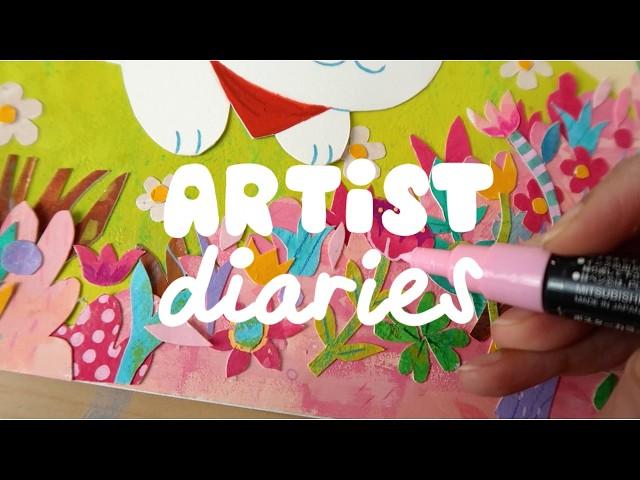 Painting a Picture Book Cover  Illustrator Diaries #3