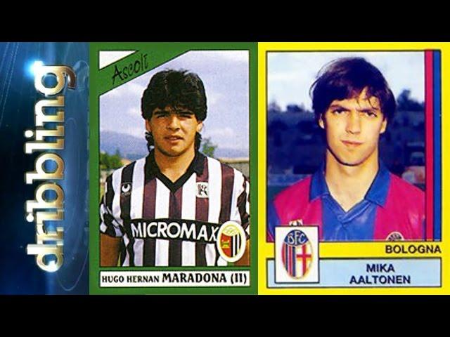 Bidoni 4 da «Dribbling» del 12/01/2013 | Hugo Maradona (Ascoli) e Mika Aaltonen (Bologna)
