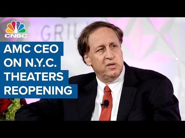 AMC CEO Adam Aron on N.Y.C. movie theaters reopening