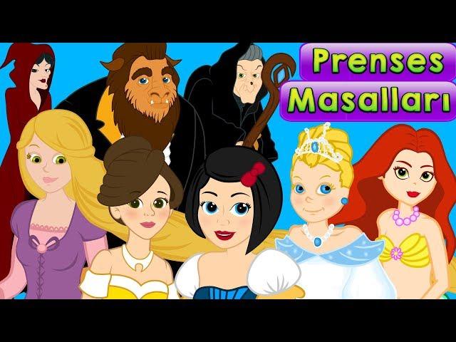 7 Prenses Masalı  | Çizgi Film | Adisebaba Masal Dinle