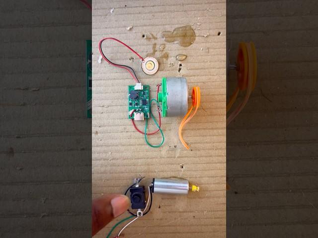 Humidifier Module Powered by DC Motor