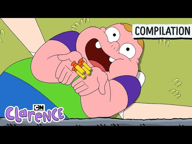 Clarence the Human Arcade | MEGA Compilation | Clarence | Cartoon Network