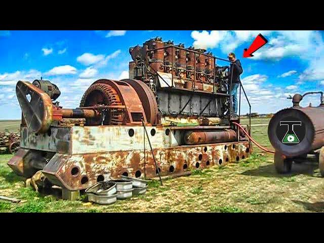 Big Unusual Engines starting up Sound That Will Amaze You