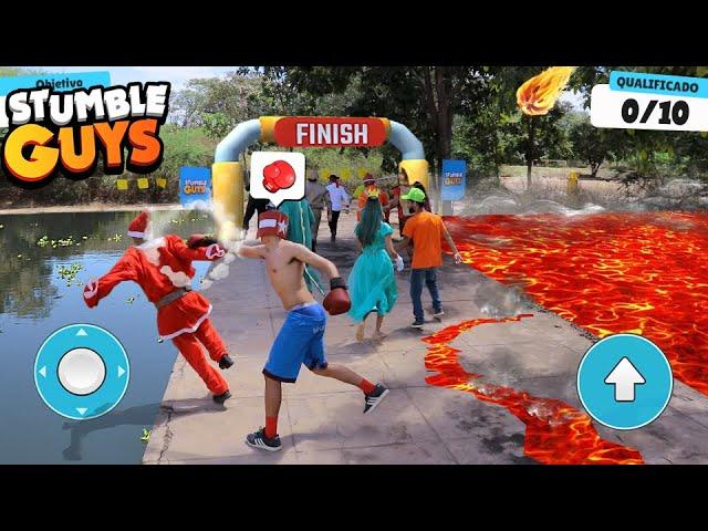 STUMBLE GUYS NA VIDA REAL O FILME - SUPER COMPILADO