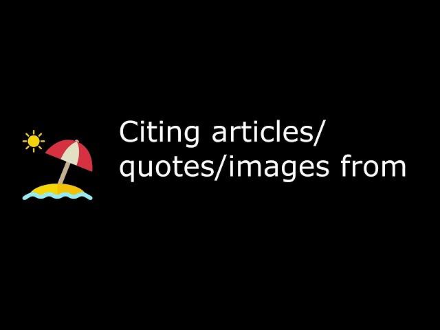 nXr.iCite supports citation based on quotes and images besides article titles