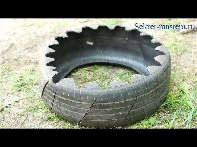 Charming DIY Idea How to Reuse Old Tires