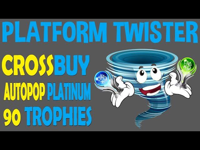 Platform Twister Quick Trophy Guide | Instant Platinum - 90 Trophies - Crossbuy PS4, PS5