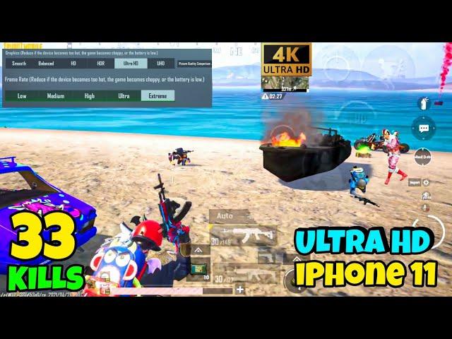 ULTRA HD Graphics PUBG MOBILE  Solo Vs Squad  Handcam | Fuzx