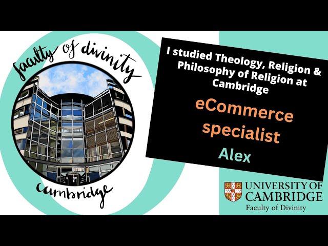 Studying Theology at Cambridge kickstarted my career as an eCommerce Specialist
