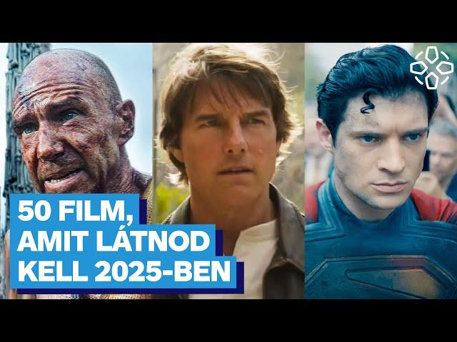 TOPLISTA: 50 film, amit látnod kell 2025-ben!