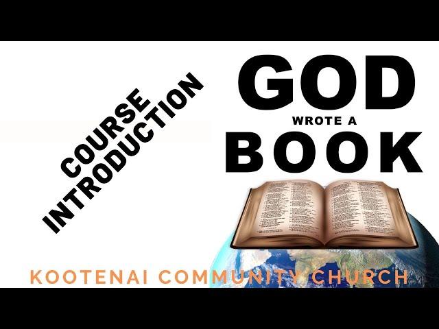 Lesson 1: Introduction to God Wrote A Book