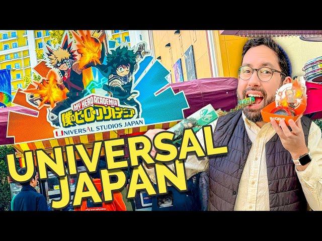 NEW My Hero Academia at Universal Studios Japan!