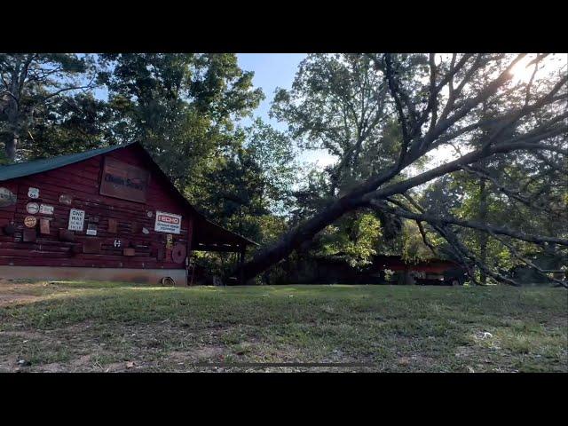 1930’s Barn and My Willys In Danger