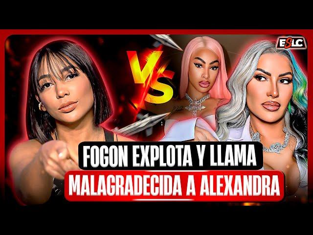 FOGON POR DEFENDER A YAILIN  SE COME CON YUCA A ALEXANDRA MVP “ALEXANDRA ESTA DOLIDA CON YAILIN”