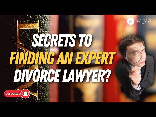 Top Tips for Selecting the Perfect Divorce Attorney: An Insider's Perspective