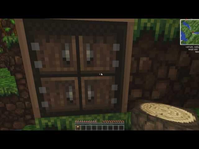 Мой первый lets play по minecraft