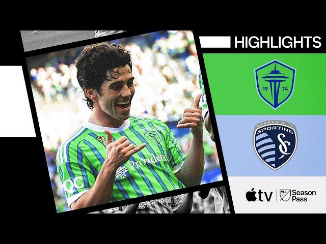 Seattle Sounders FC vs. Sporting Kansas City | Full Match Highlights | September 15, 2024