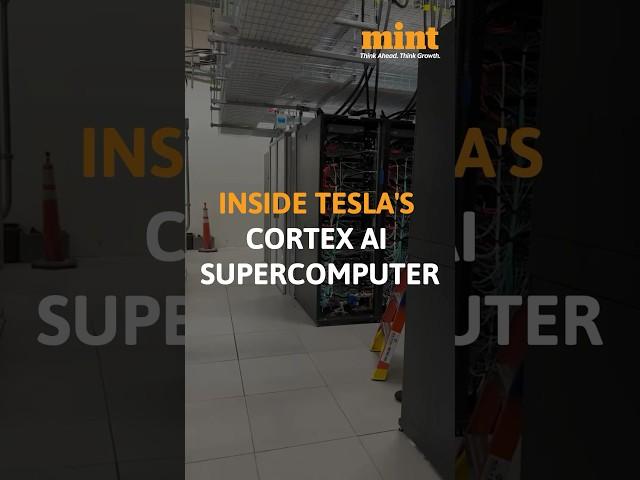 Elon Musk shares video of the inside of #Cortex, the giant new AI training supercluster at #Tesla HQ