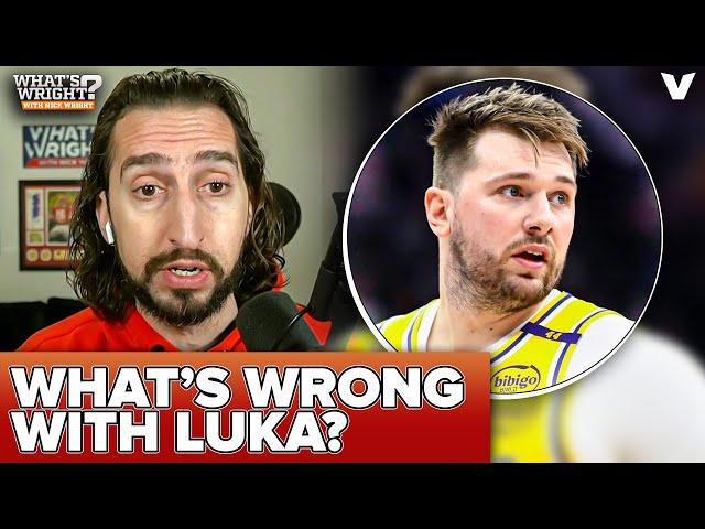 What's WRONG with Luka Doncic? Will Lakers star BREAK OUT of funk? | Nick Wright NBA