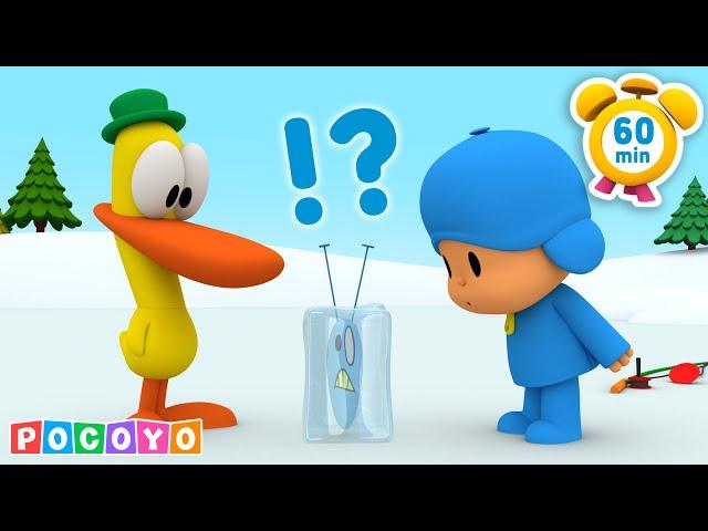 ️ Prepare-se para o inverno... TUDO É GELO!  | Pocoyo  Português Brasil | Desenhos animados