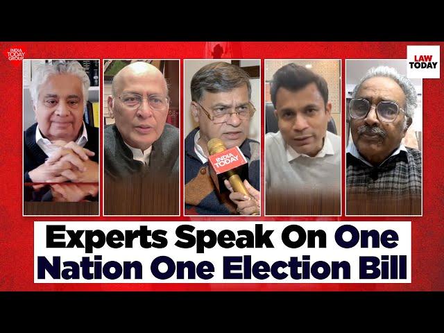 Experts Speak On One Nation One Election Bill | Harish Salve, AM Singhvi | Law Today