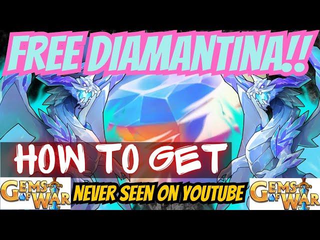 Gems of War How to get Diamantina tips strategy guide 2023 | Diamantina Team I FINALLY GOT IT