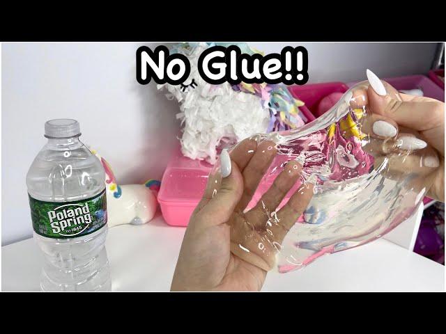 Water Slime!? 🫧 How To Make No Glue VIRAL Water Slime!!