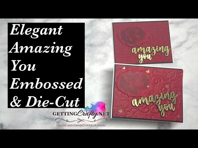 Elegant Embossed & Die Cut Handmade Card Making Tutorial Stampin' Up!