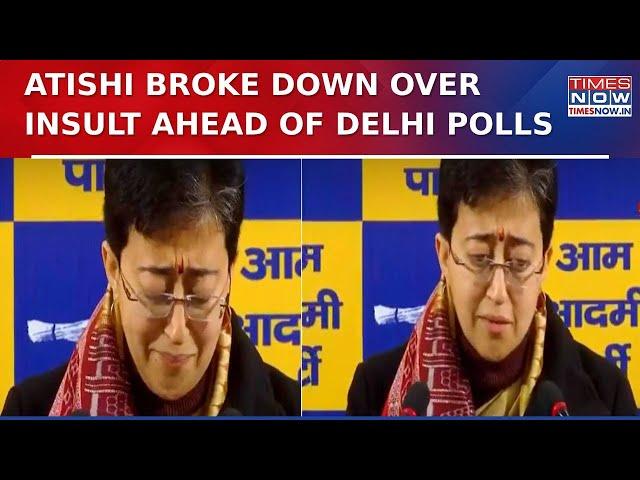 CM Atishi Breaks Down Over Insult, Congress Labels It a 'Victim Card' Move Ahead of Delhi 2025 Polls