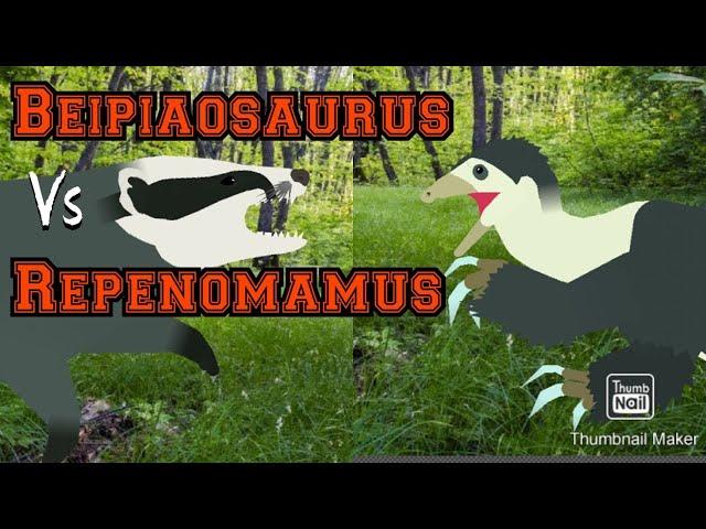 Beipiaosaurus Vs Repenomamus