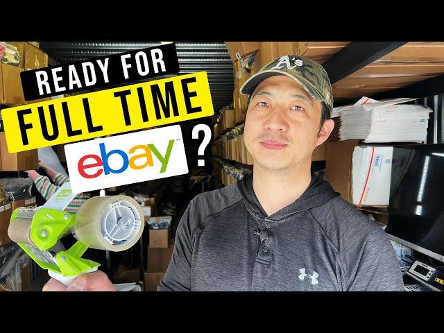 When can I quit my job and do eBay Full-Time? (5 Things to Consider)