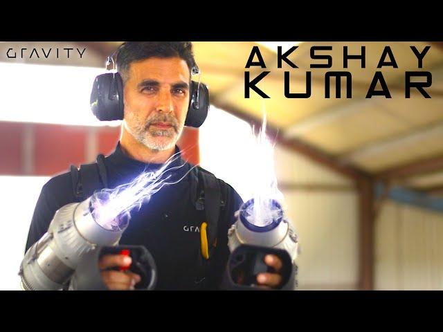 Akshay Kumar Learning to Fly a Jet Suit!