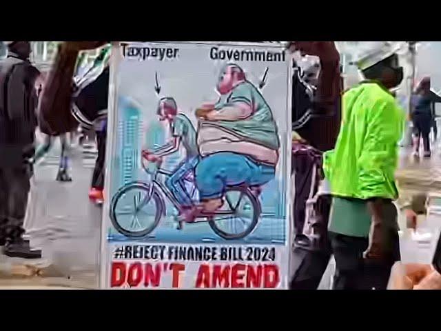 Scenes From The Revolutionary Protests | #rejectfinancebill2024