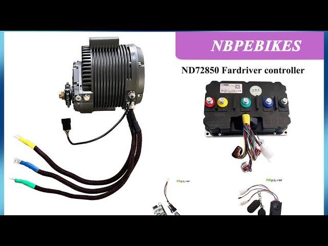 Shinwin 72V 12Kw mid drive motor kit (ND72850 FarDriver controller ) with fantastic startup sound